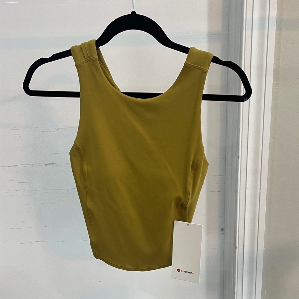 Lululemon Athletica Mustard Tank Top